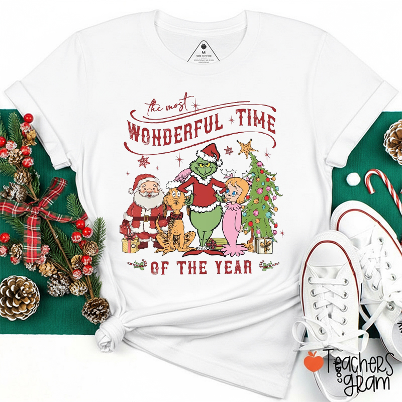 The Most Wonderful Time Of The Year Mean Guy Teacher T-Shirt