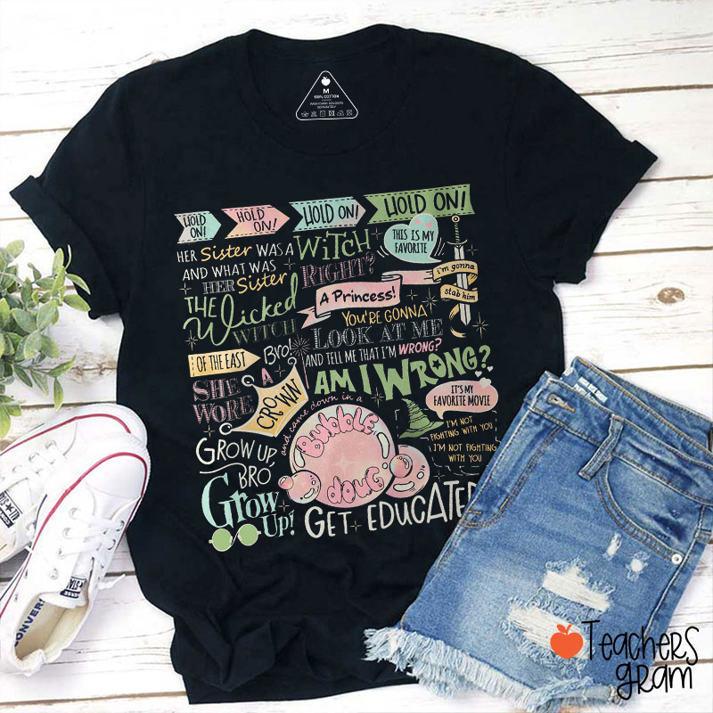The Wicked Witch Of The East Bro Teacher T-Shirt