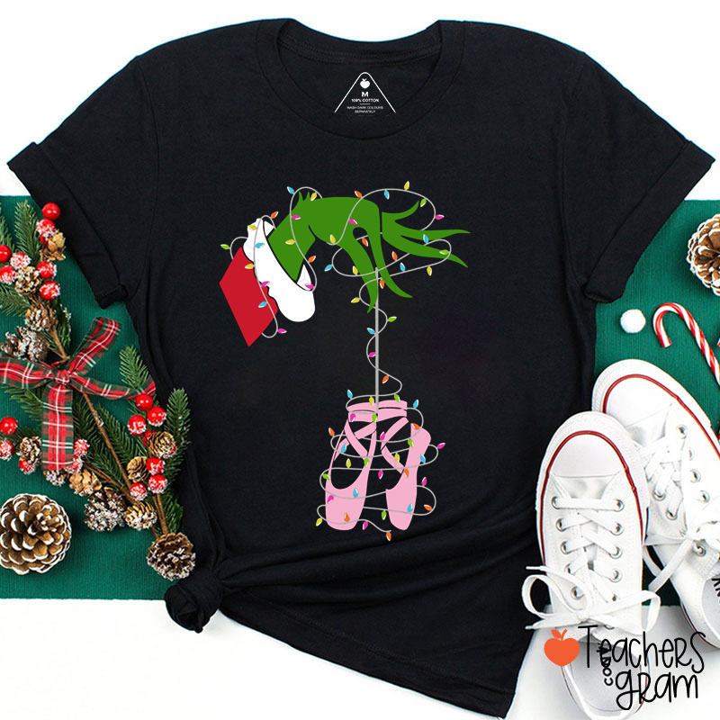 Green Hand Dance Ballet Teacher T-Shirt