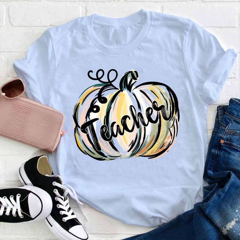 Pumkin Teacher T-Shirt