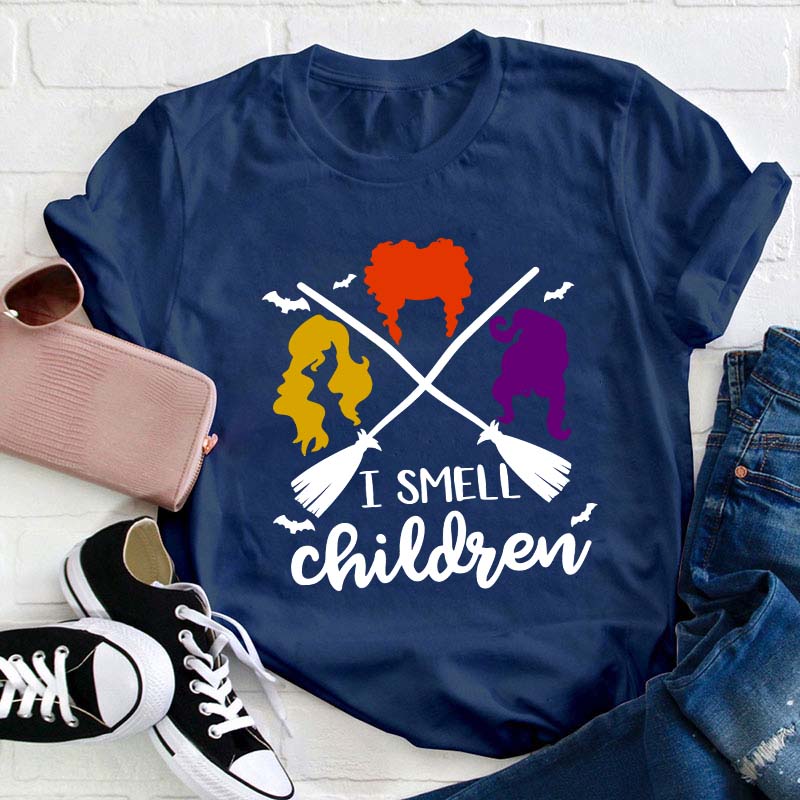 I Smell Children Halloween Witch T-Shirt