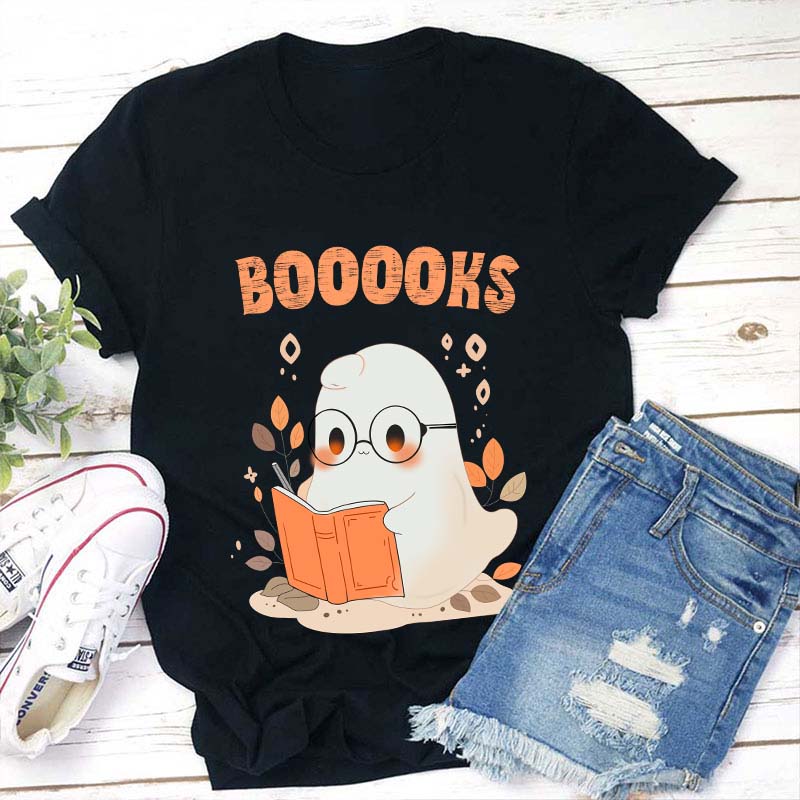 Booooks Teacher T-Shirt