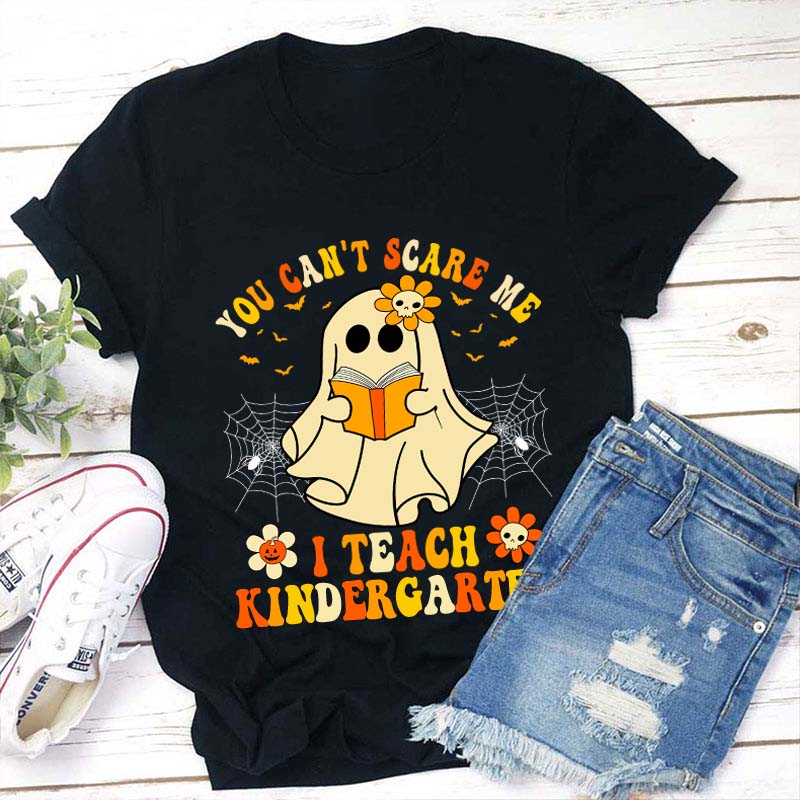 Personalized Grade You Can't Scary Me Teacher T-Shirt