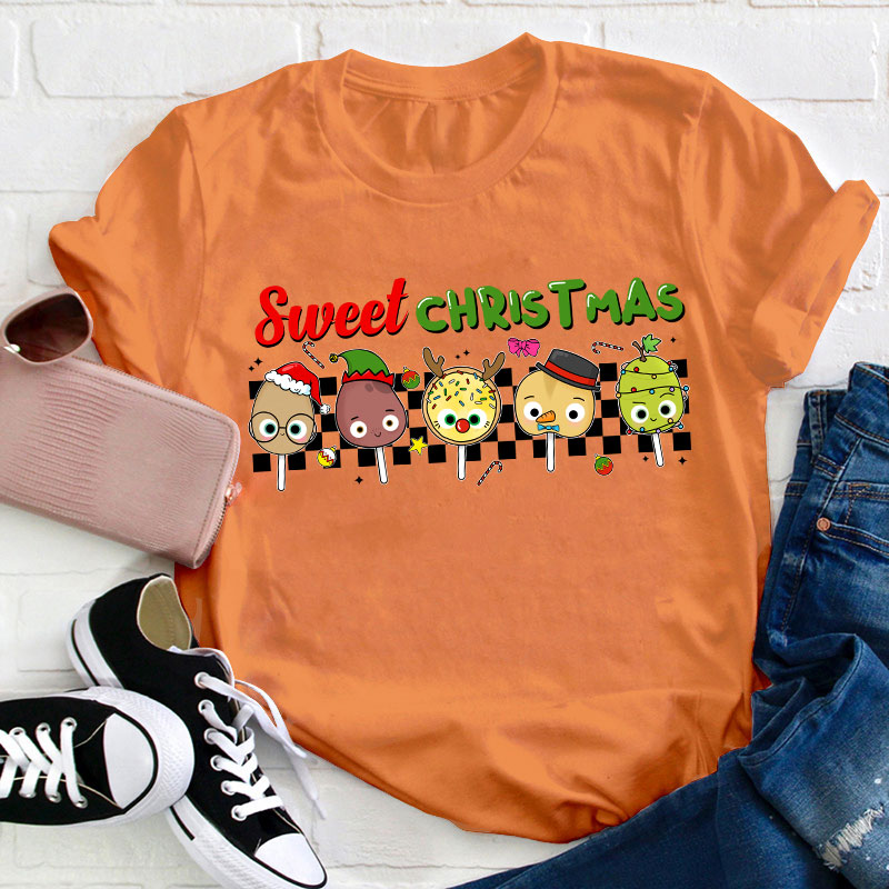Sweet Christmas Teacher T-Shirt