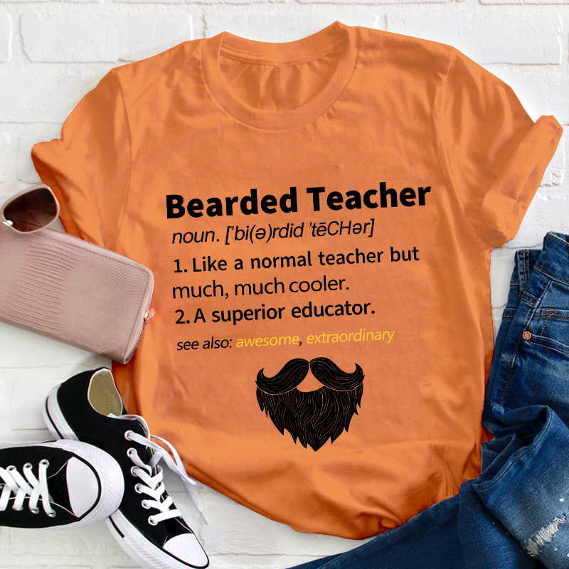 Bearded Teacher T-Shirt