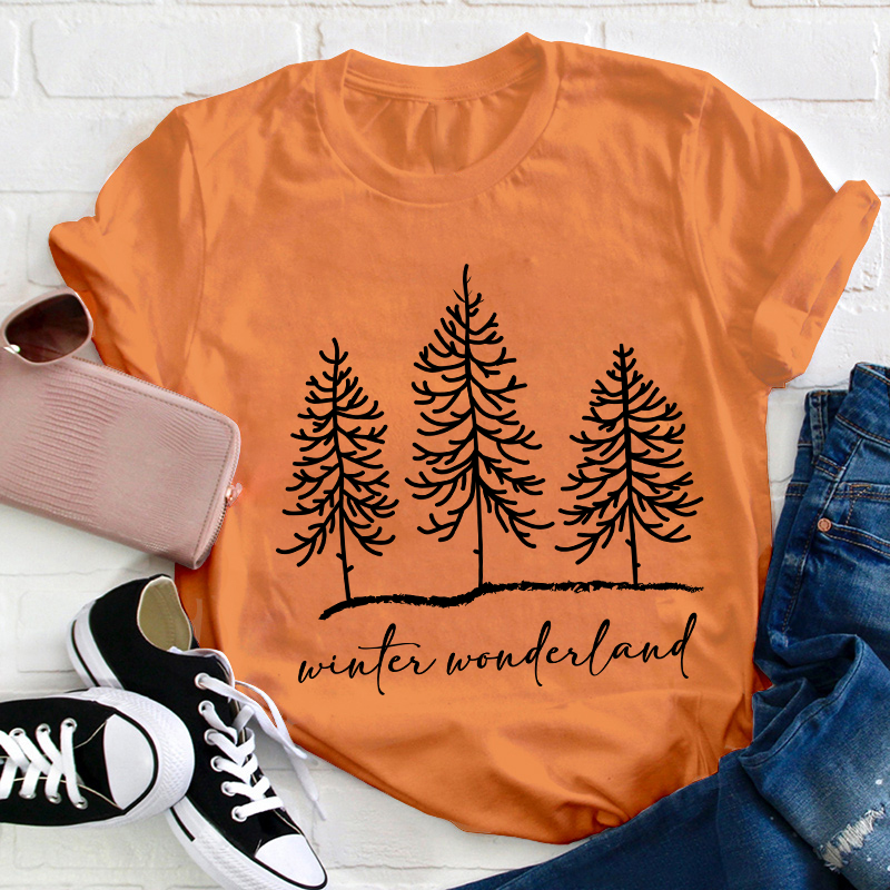 Winter Wonderland Teacher T-Shirt