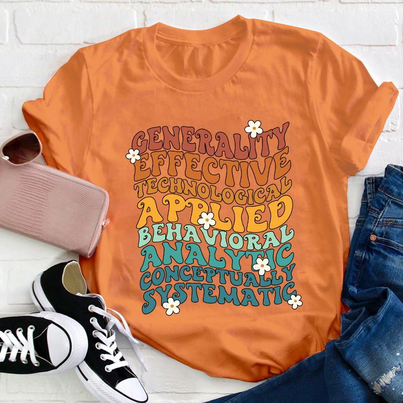 Technological Applied Teacher T-Shirt