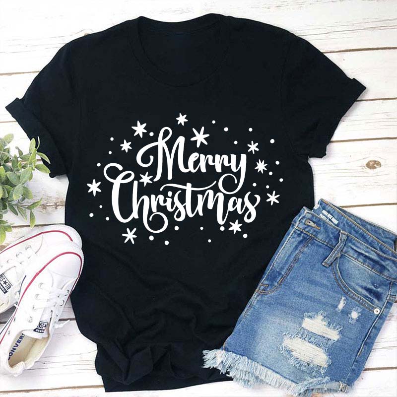 Merry Christmas Teacher T-Shirt