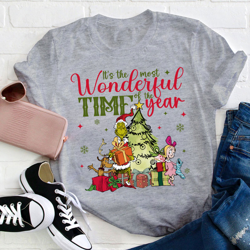 It's The Most Wonderful Time Of The Year Teacher T-Shirt