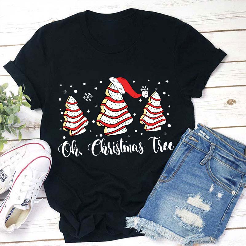 Oh Christmas Tree Teacher T-Shirt