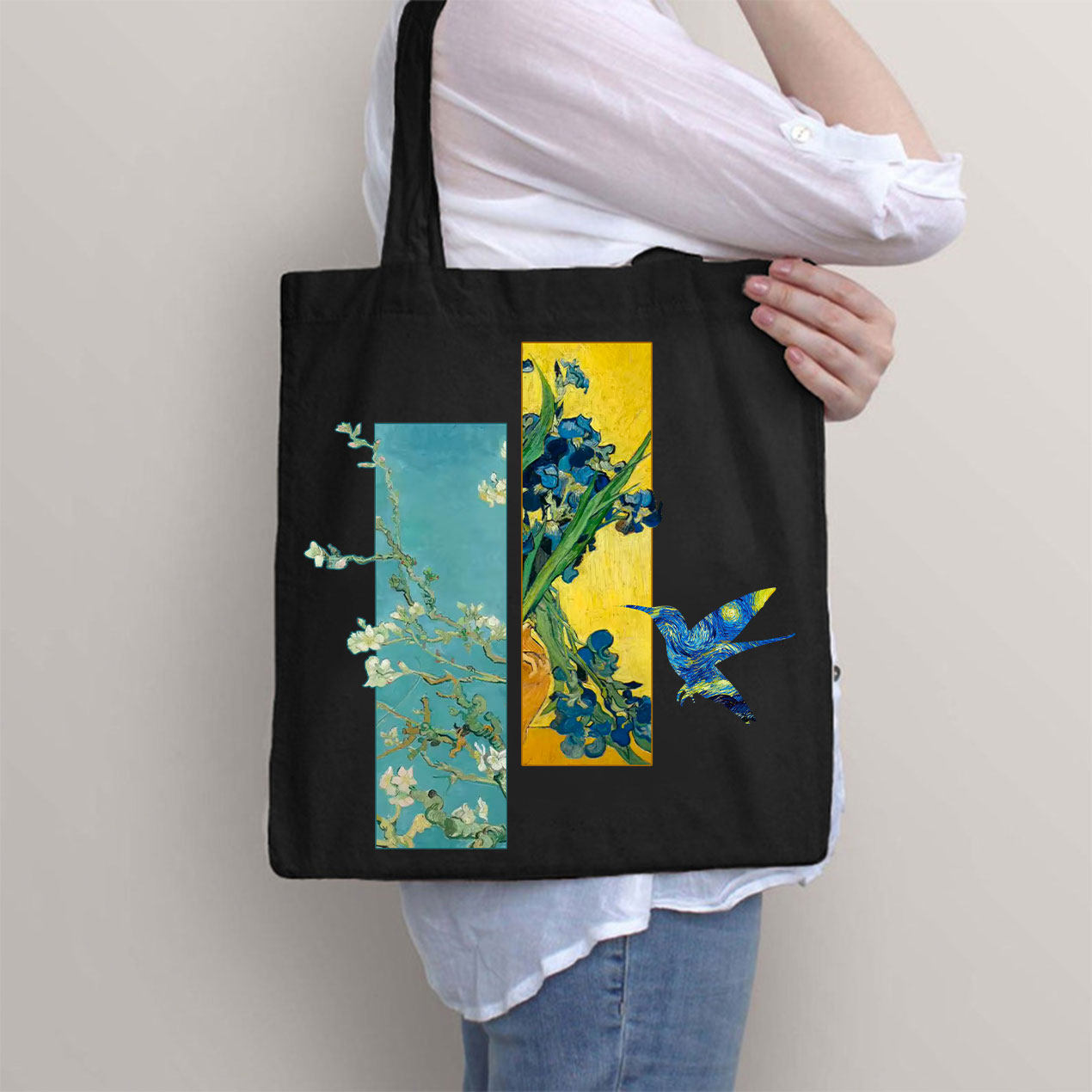 Hummingbird Art Tote Bag