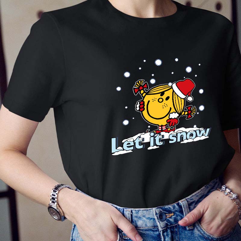 Let It Snow Teacher T-Shirt