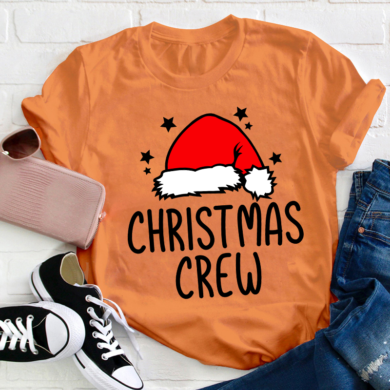 Christmas Crew Teacher T-Shirt