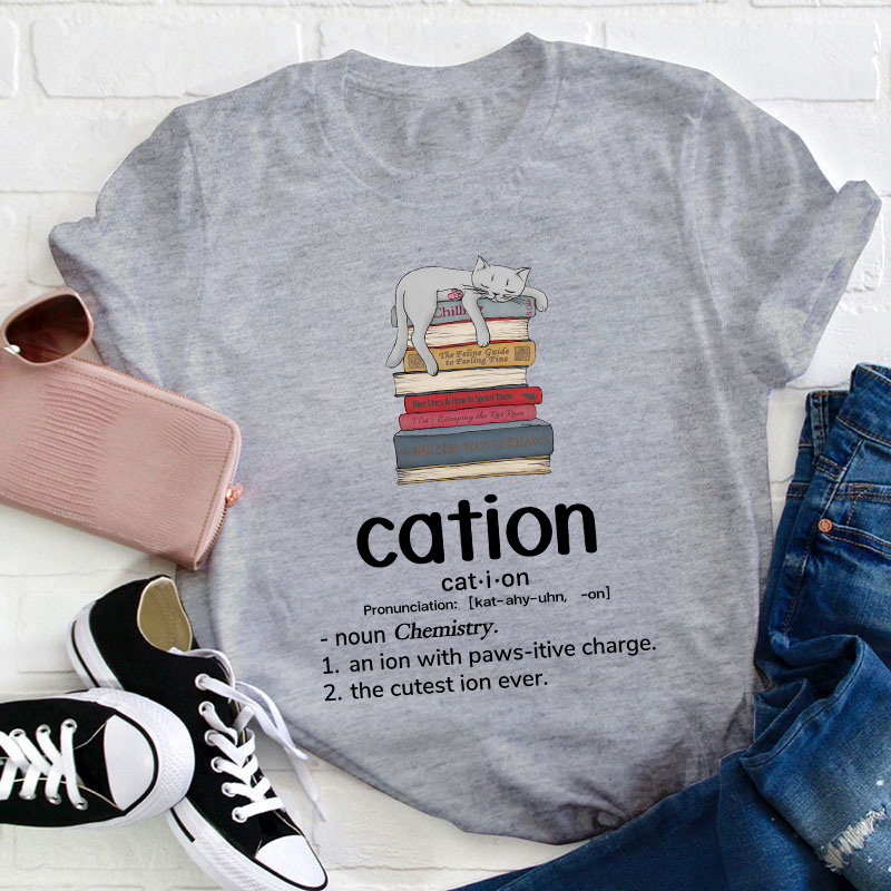 Chemistry Cation Teacher T-Shirt