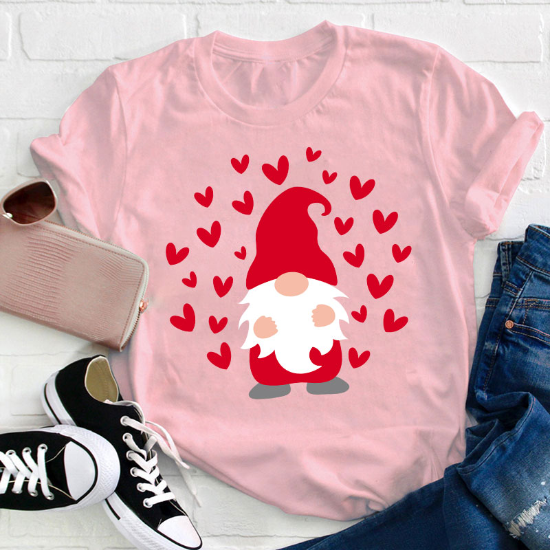 Gnome Love Teacher T-Shirt