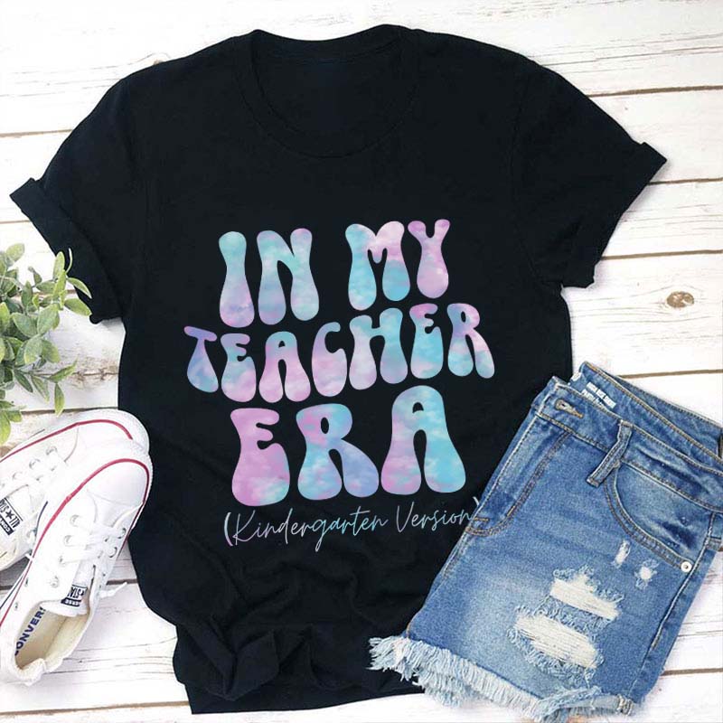 Personalized In My Teacher Era Teacher T-Shirt