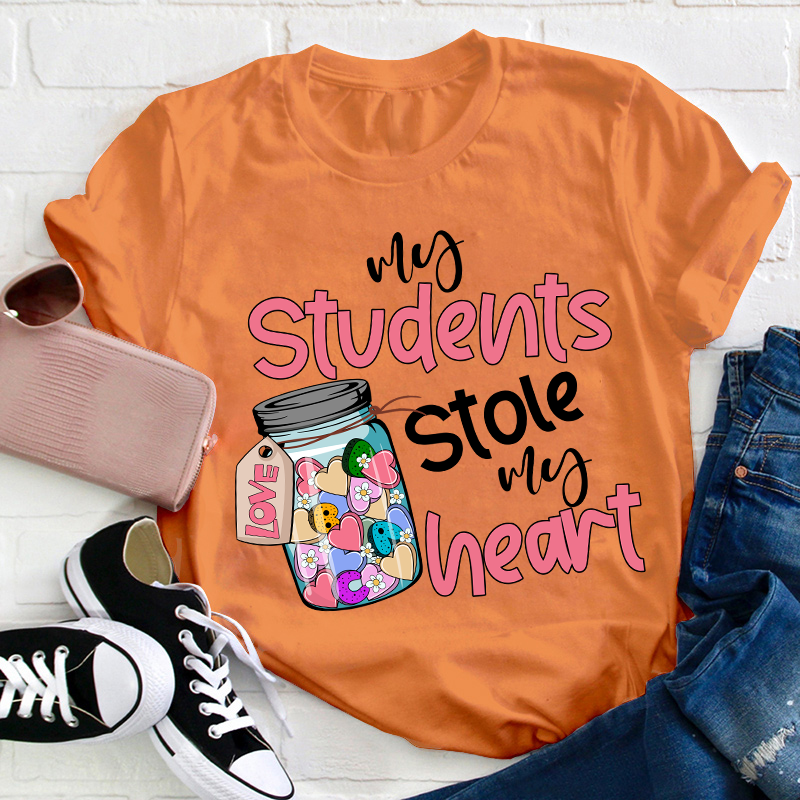 My Students Stole My Heart Teacher T-Shirt