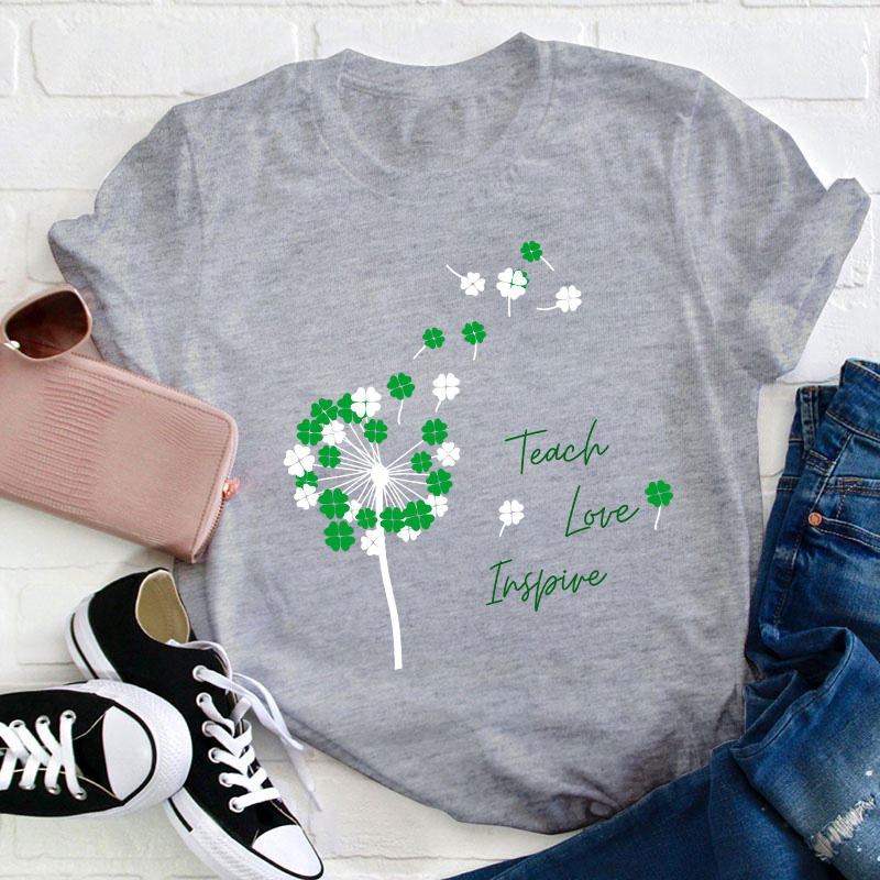 Teach Love Inspire Teacher T-Shirt