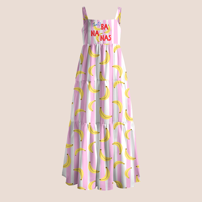 That's Bananas Teacher Slip Dress