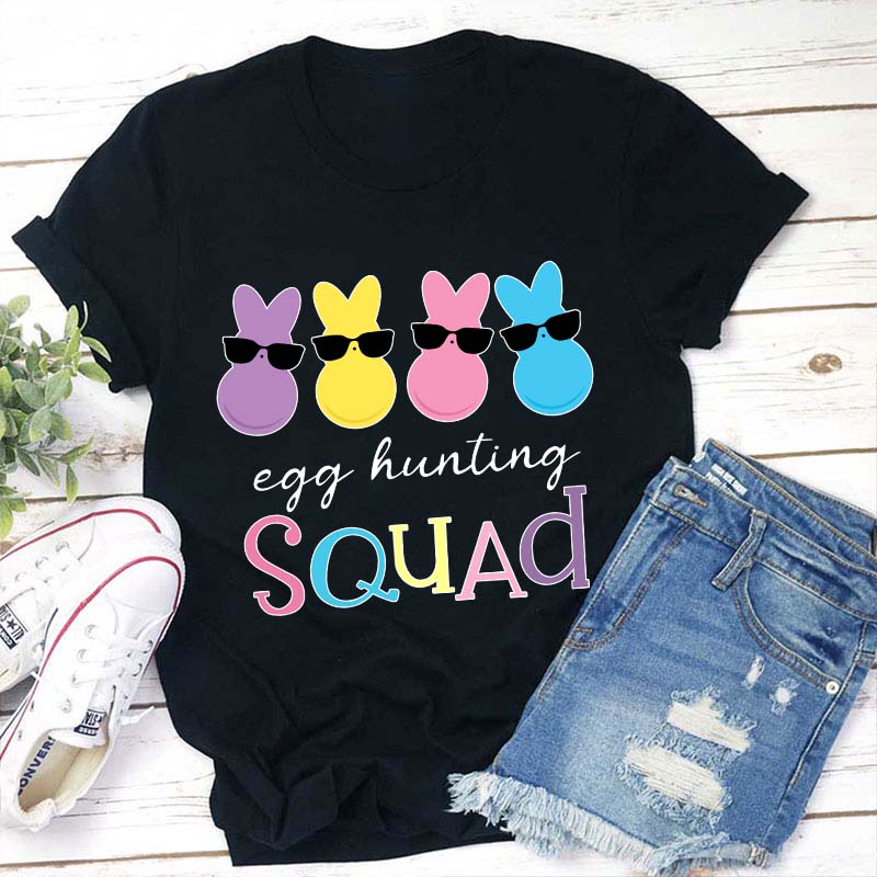Egg Hunting Squad Teacher T-Shirt