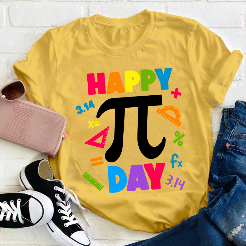 Happy Pi Day Teacher T-Shirt