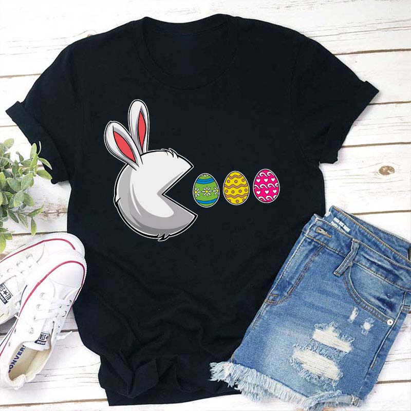 Egg Hunter Rabbit Teacher T-Shirt