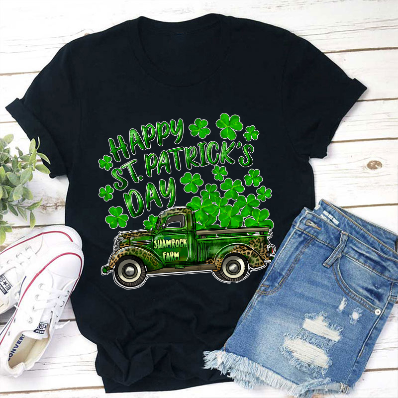Happy St Patrick's Day Teacher T-Shirt
