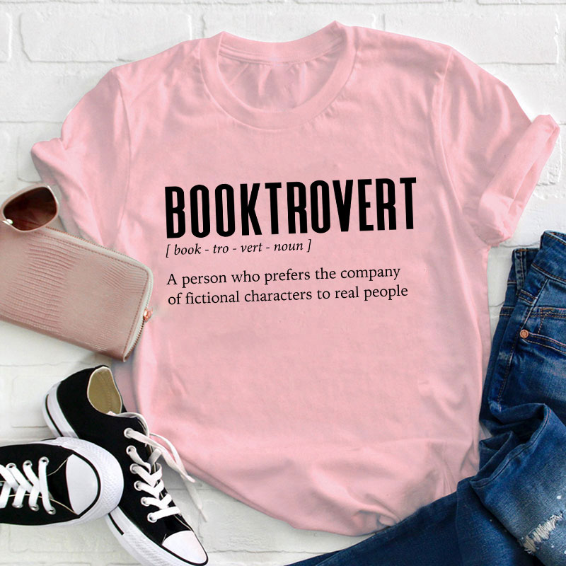 Booktrovert Teacher T-Shirt