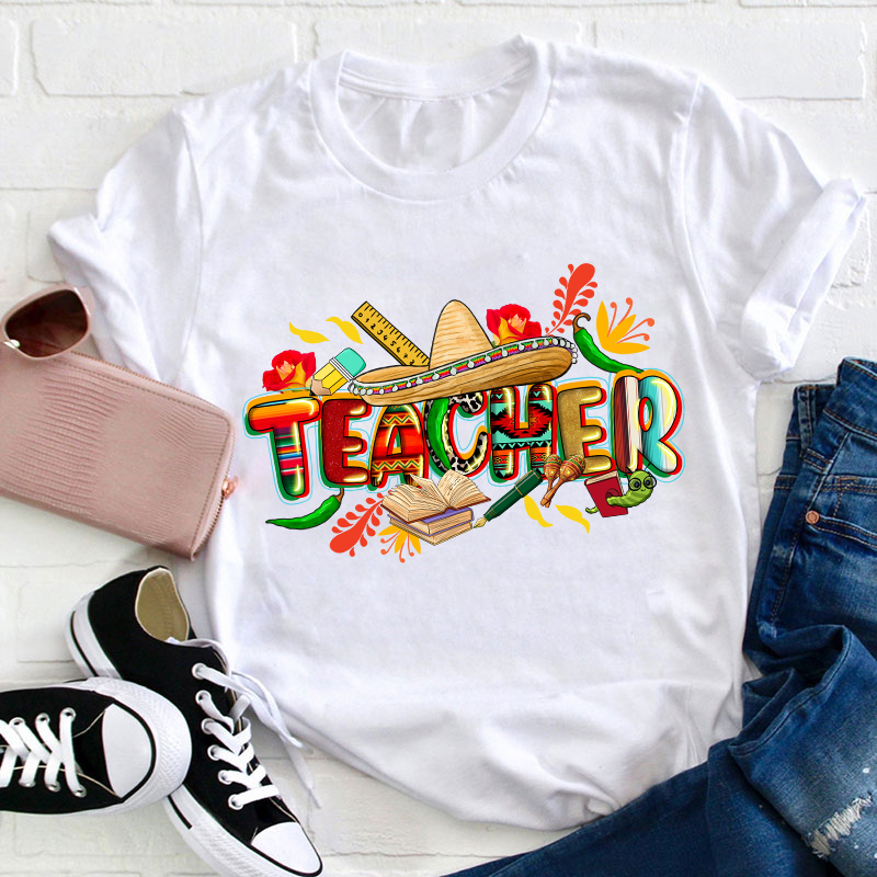Cinco De Mayo Teacher T-Shirt