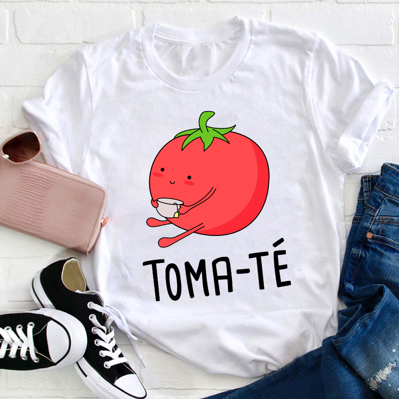 Toma-Te Cute Spanish Teacher T-Shirt