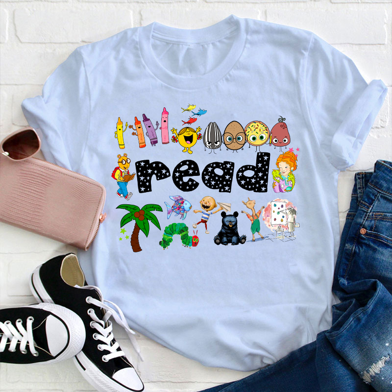 Read Children's Books Teacher T-Shirt