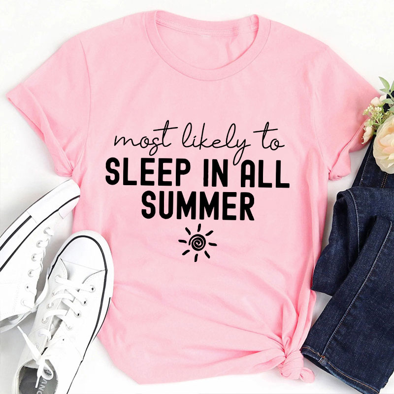 Personalized Most Likely To Teacher T-Shirt