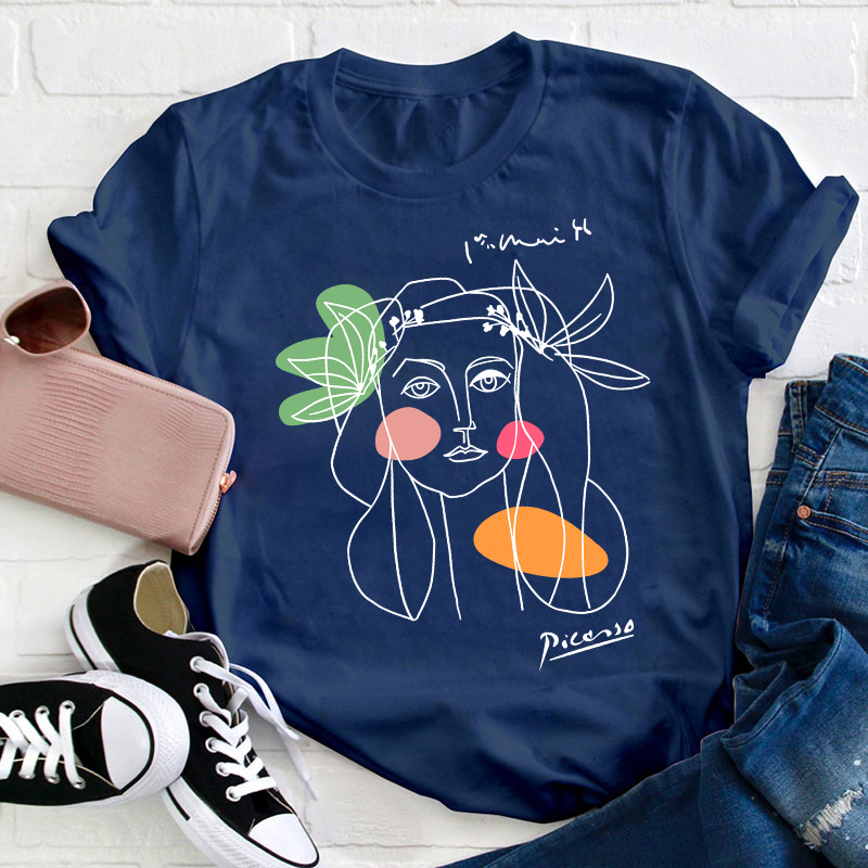 War And Peace Art Teacher T-Shirt