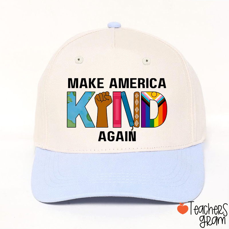 Make America Kind Again Teacher Baseball Cap