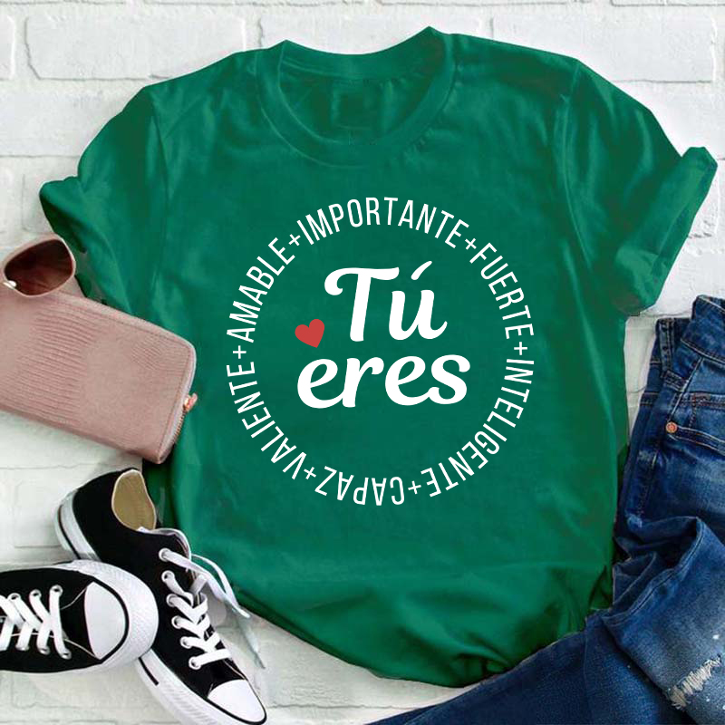 La Salud Mental Teacher T-Shirt