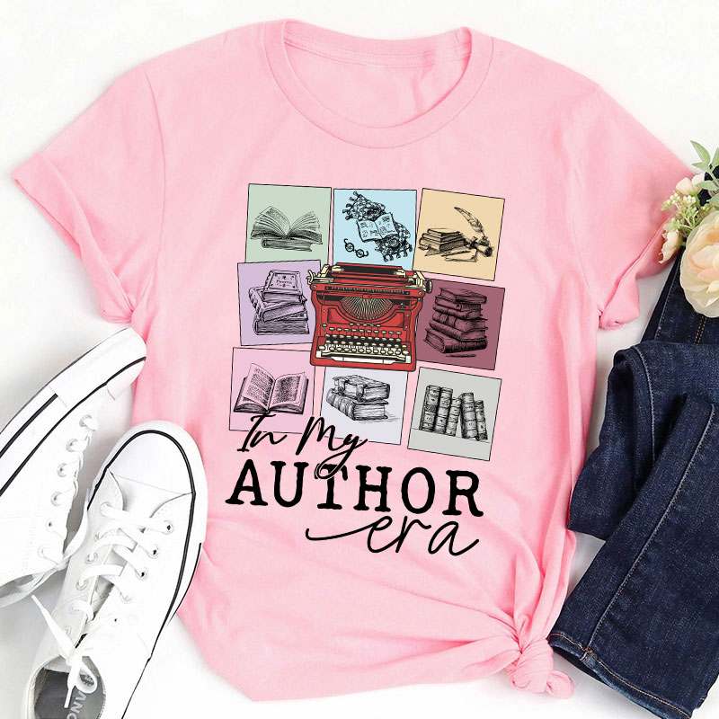 In My Author Era Teacher T-Shirt