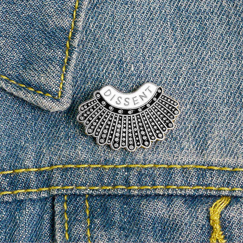 Dissent Teacher Pin