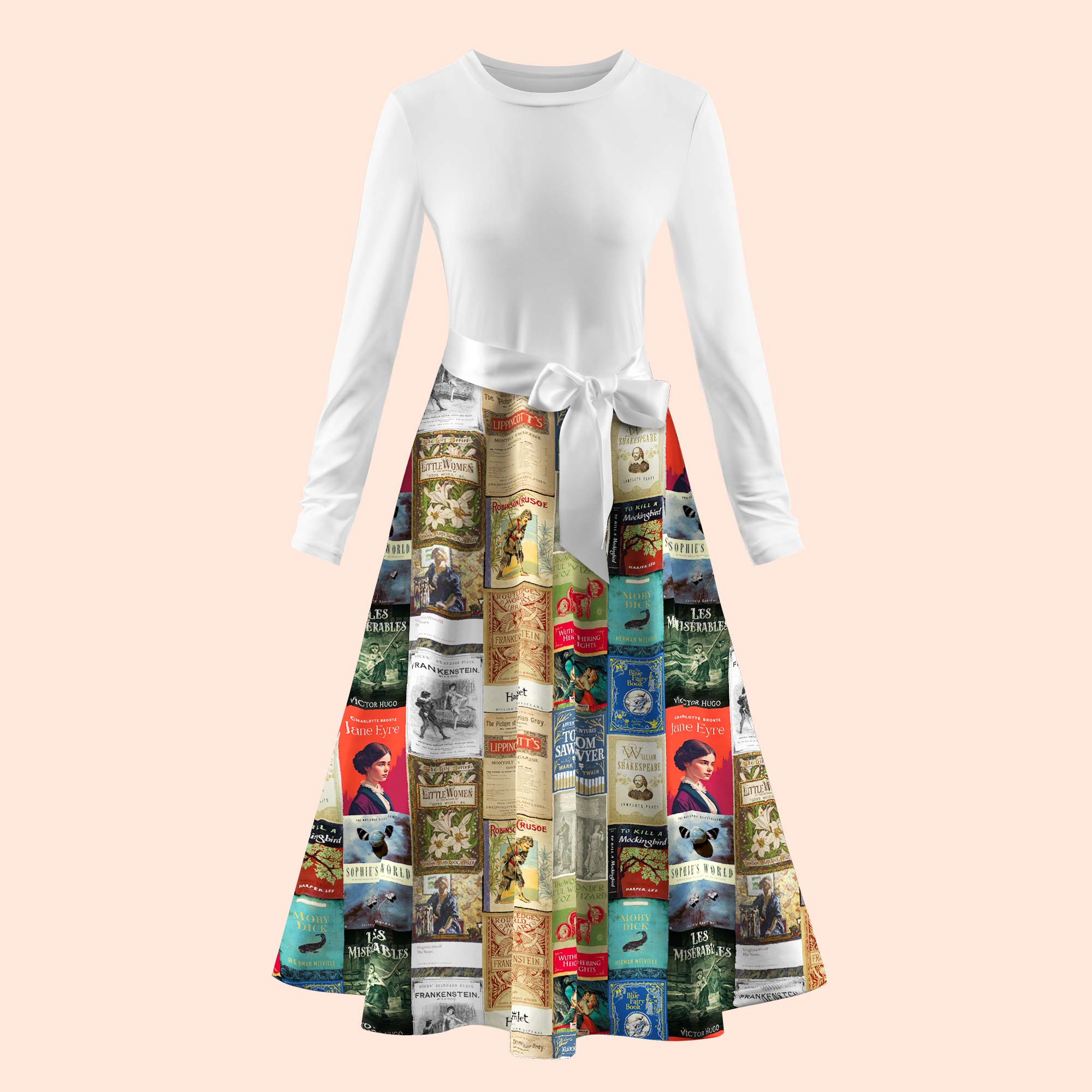 Masterpiece Literature Teacher Long Sleeve Dress