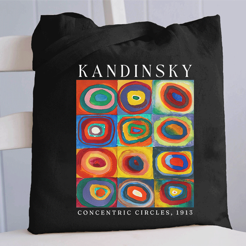Colorful Circles Tote Bag