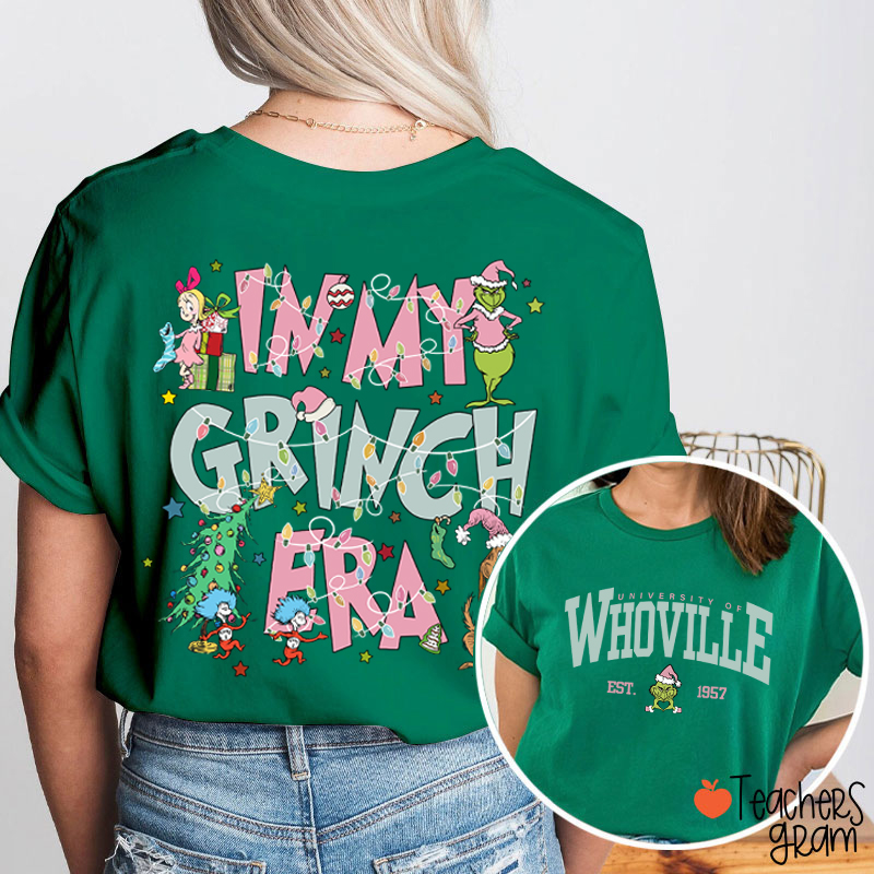 In My Mean Guy Era Teacher Two Sided T-Shirt