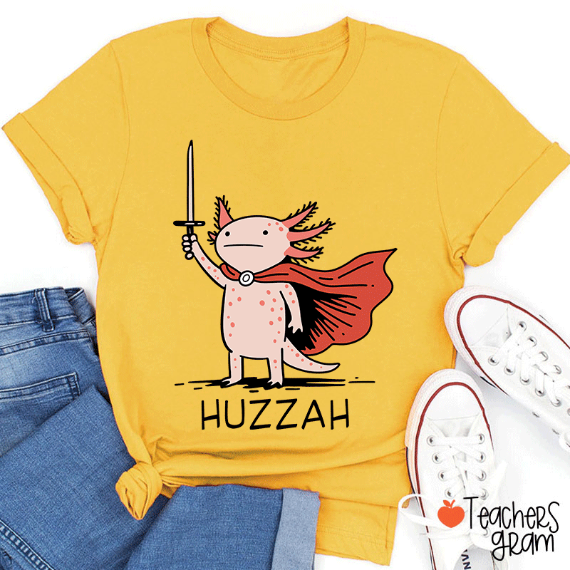 Funny Axolotl Meme Teacher T-Shirt