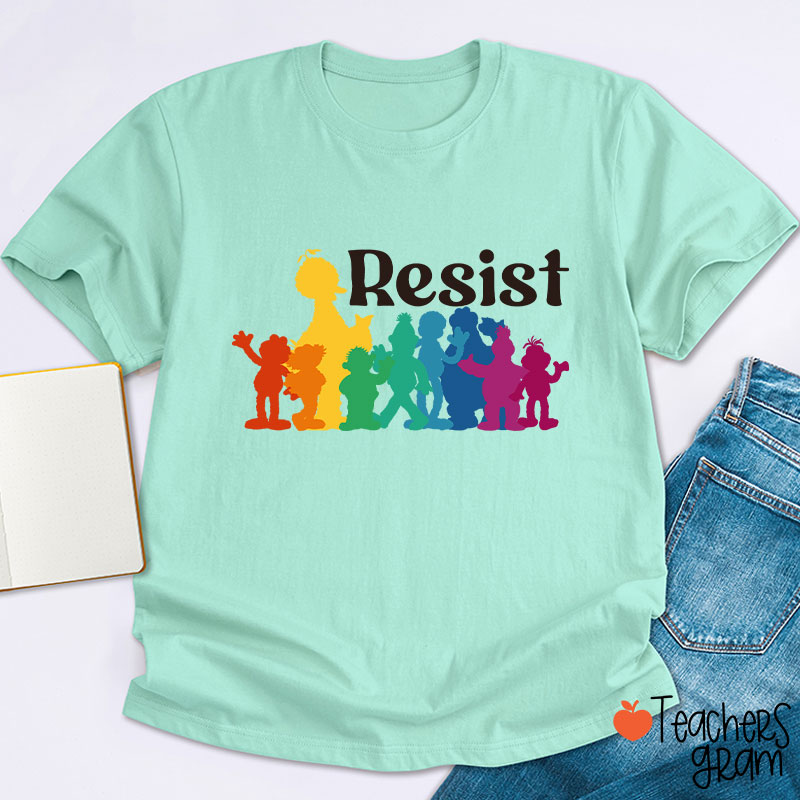 Resist Equal Rights Teacher T-Shirt
