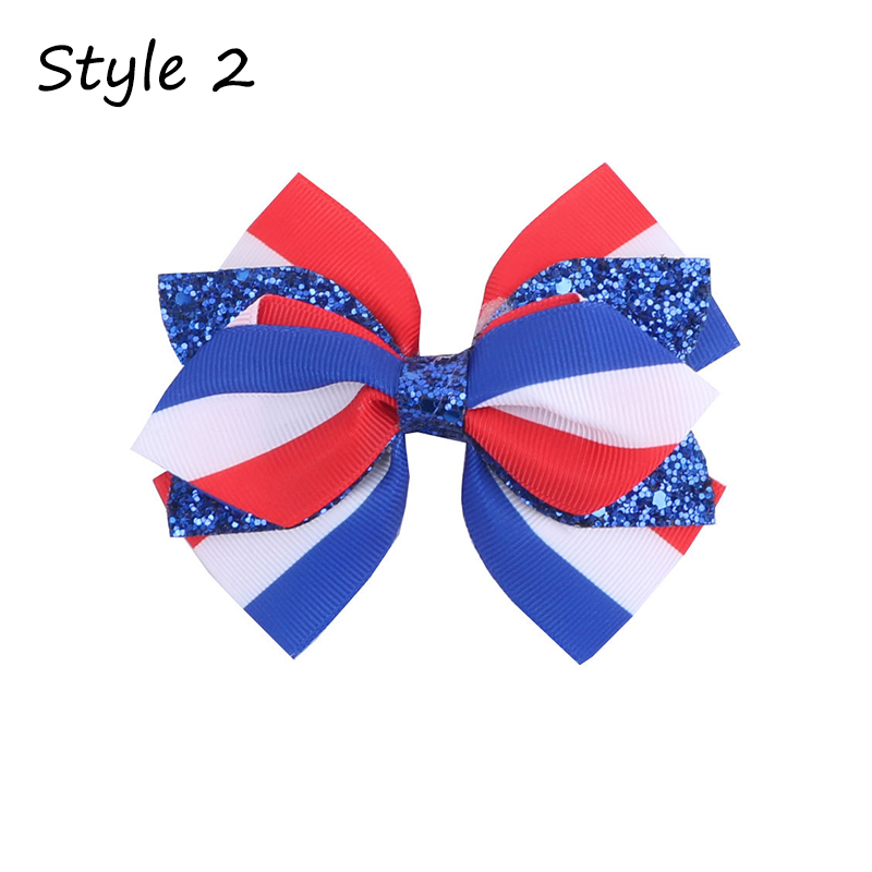 Independence Day Hair Clips