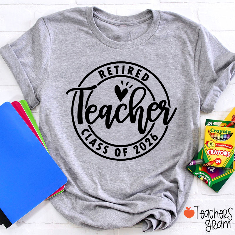 Personalized Looking Forward To Retirement Teacher T-Shirt