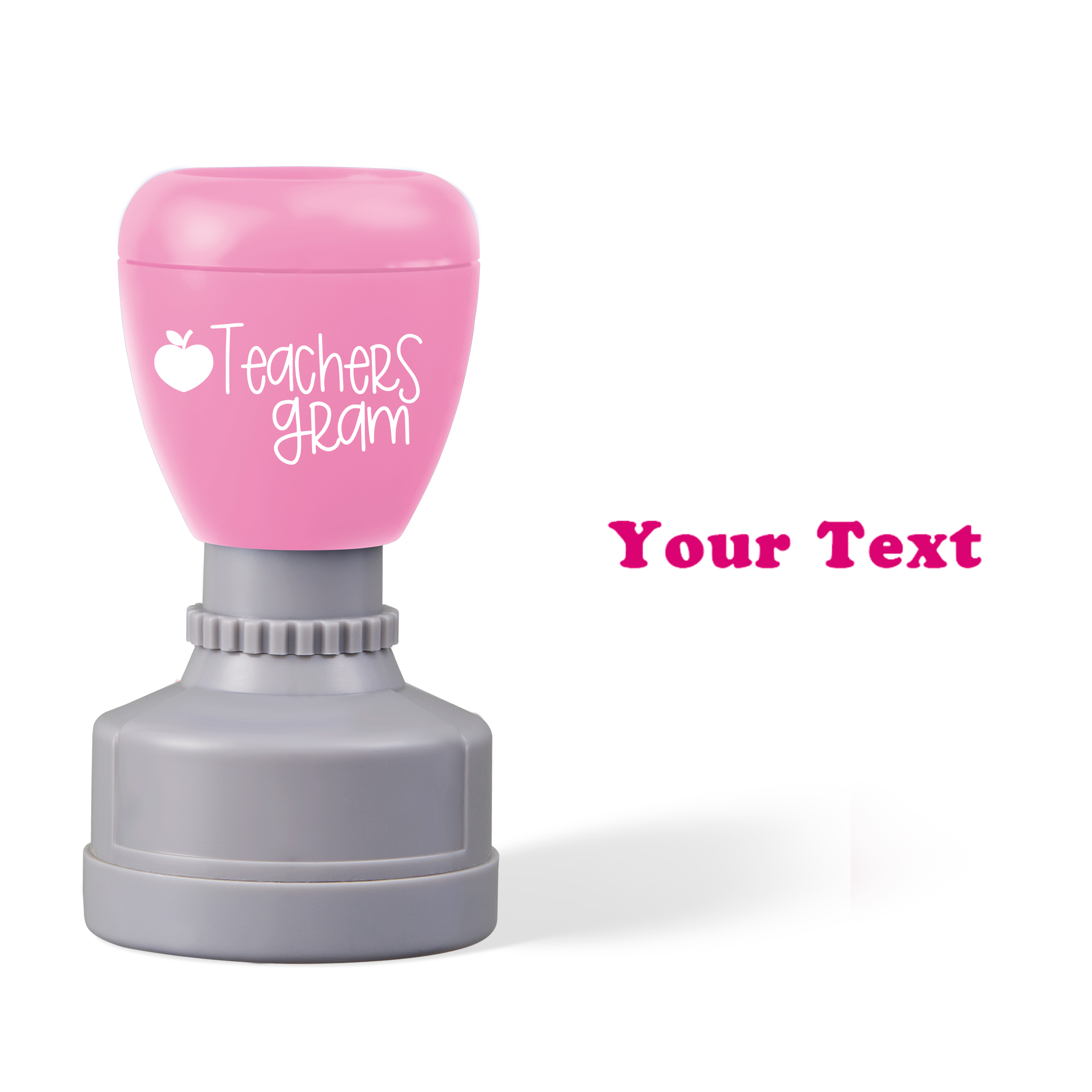 Personalize Text Teacher Stamp