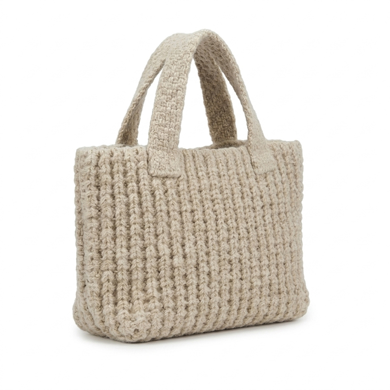 Personalized Name Woven Handbag