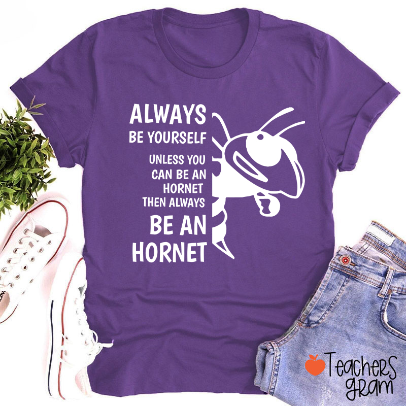 Personalized Mascot Silhouette Quote Teacher T-Shirt