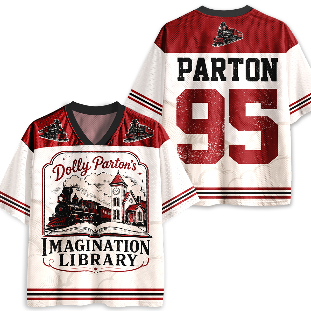Dolly's Imagination Library Teacher Mesh Jersey