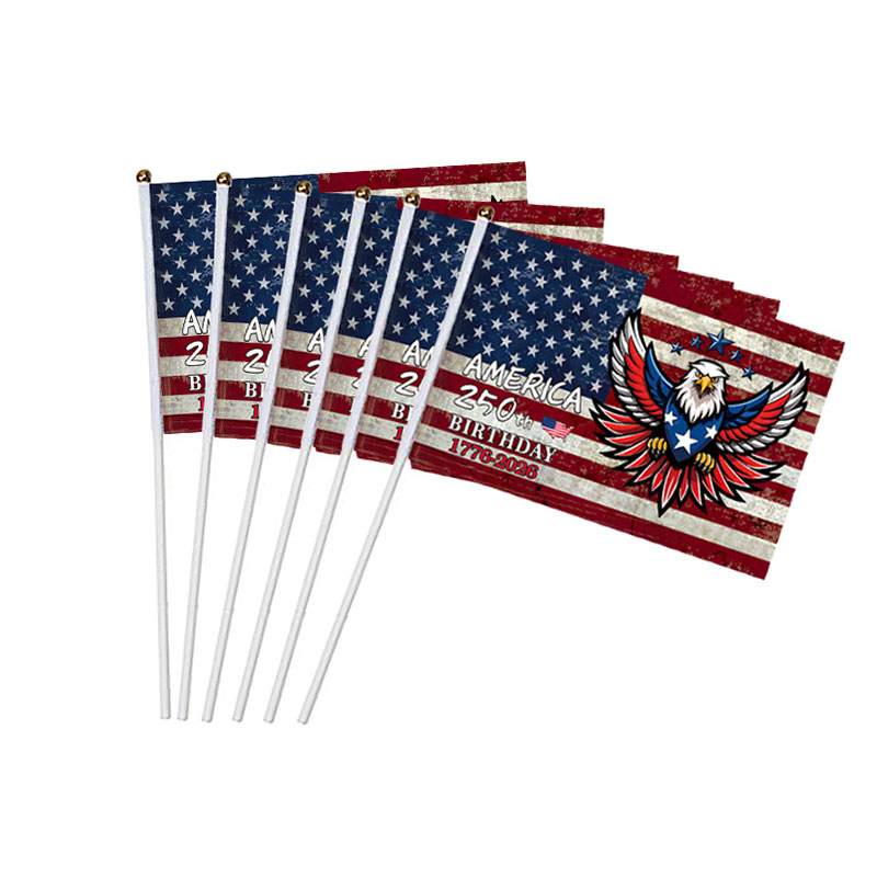 America 250th Birthday Teacher Handheld Flags