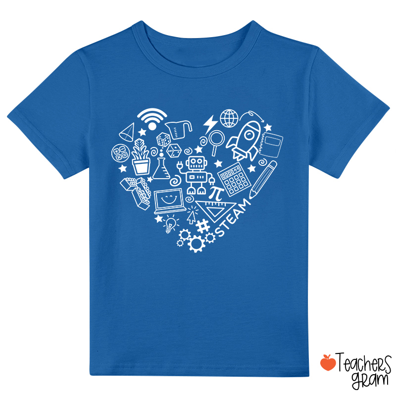 Stem Heart Shape Class T-Shirt